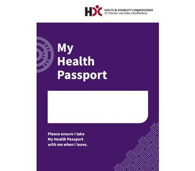 My Health Passport booklet image